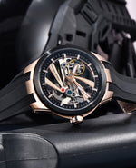 שעון Pagani Design PD-YS030 | אוטומטי Skeleton LG0807 | זכוכית ספיר | פלדת אל-חלד
