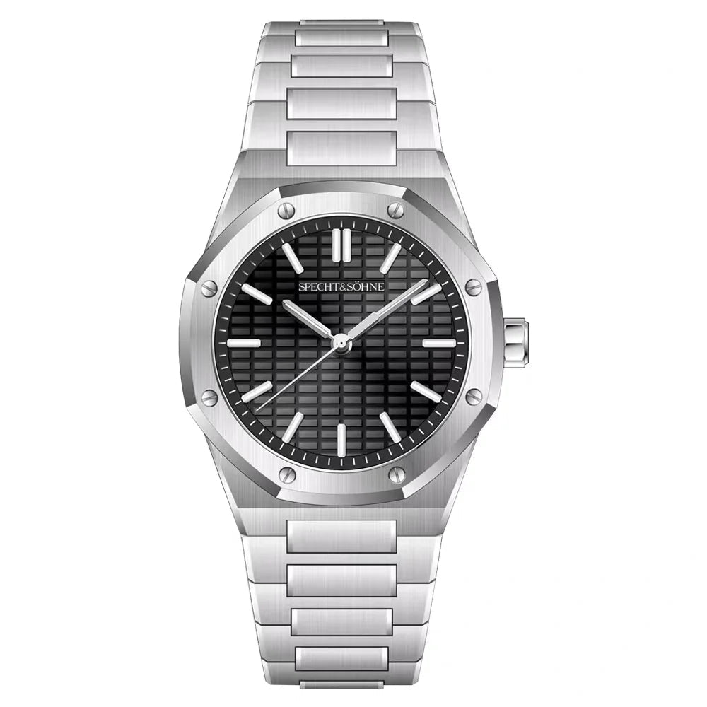 שעון SPECHT & SÖHNE SP2646Q | מנגנון Seiko VH31 | זכוכית ספיר | פלדת 316L | 50 מטר