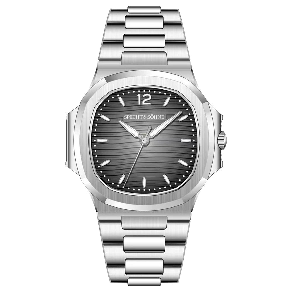 שעון SPECHT & SÖHNE SP2655Q | מנגנון Seiko VH31 | זכוכית ספיר | פלדת 316L | 50 מטר